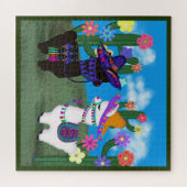 Twee Cute Llamas Legpuzzel (Horizontaal)