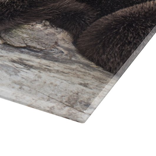 Twee Cute Otters | Otter Snijplank (Hoek)