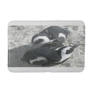 Twee Cute Penguins Bathmat Badmat