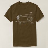 twee cycli Essential T-shirt (Design voorkant)