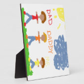 Twee Dads en een zoon. Fotoplaat (Zijkant)