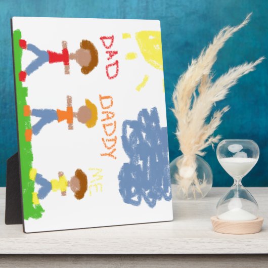 Twee Dads en een zoon. Fotoplaat (Zijkant)