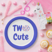 Twee dagen durende vuurwerk papieren bordje (Feest)