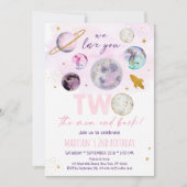 Twee dagen geleden is de goudruimte van de maan ro kaart (Voorkant)