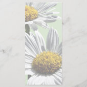 Twee dagen in het Sunshine Wedding Menu (Achterkant)