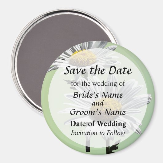 Twee dagen in Sunshine Save the Date Magneet (Voorkant / Achterkant)