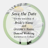 Twee dagen in Sunshine Save the Date Magneet (Voorkant)