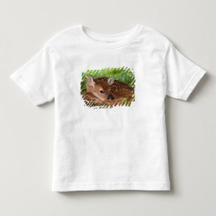 Twee dagen oude baby witstaarthert, Kentucky. Kinder Shirts