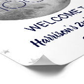 Twee dagen voor de tweede verjaardag van de maan poster (Hoek)