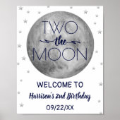 Twee dagen voor de tweede verjaardag van de maan poster (Voorkant)