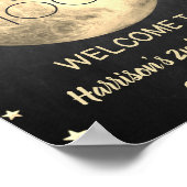 Twee dagen voor de tweede verjaardag van de maan poster (Hoek)