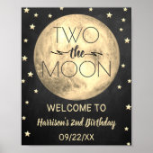 Twee dagen voor de tweede verjaardag van de maan poster (Voorkant)