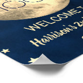 Twee dagen voor de tweede verjaardag van de maan poster (Hoek)