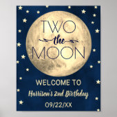 Twee dagen voor de tweede verjaardag van de maan poster (Voorkant)