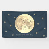 Twee dagen voor de tweede verjaardag van de Moon N Spandoek (Horizontaal)