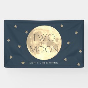 Twee dagen voor de tweede verjaardag van de Moon N Spandoek