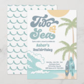 Twee dagen voor de tweede verjaardag van het Zee R Kaart (Voorkant / Achterkant)