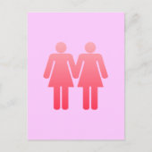 Twee dames briefkaart (Voorkant)