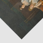 Twee Dames in het Binnenlandse Zaken van Marguerit Tissuepapier (Detail)