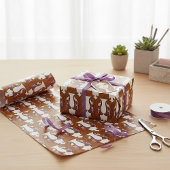 Twee dameszodiacs-pakpapier cadeaupapier