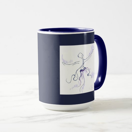 Twee Dancer Coffee-Mok Mok (Voorkant rechts)