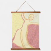 Twee danseres poster paar hangend wandkleed (Voorkant)