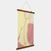 Twee danseres poster paar hangend wandkleed (Gebogen)