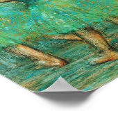 Twee danseressen, Degas Kunst Poster (Hoek)