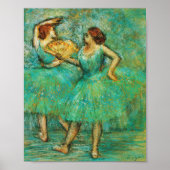Twee danseressen, Degas Kunst Poster (Voorkant)