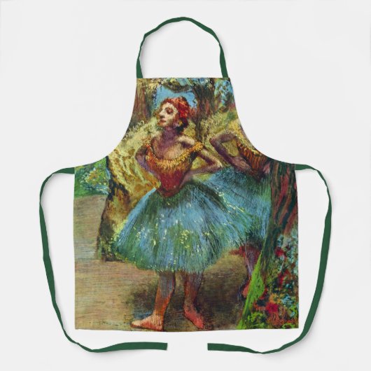 Twee danseressen van Edgar Degas, Kunst van het kl Schort (Voorkant)