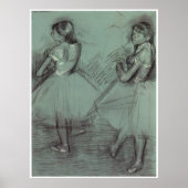 Twee dansers, c. 1879, Edgar Degas Poster (Voorkant)