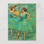 Twee dansers, Degas Art Briefkaart (Voorkant)