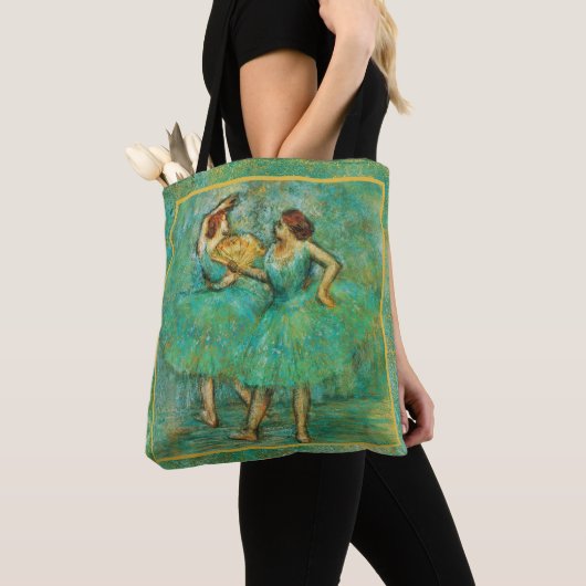 Twee dansers, Degas Art Tote Bag (Dichtbij)