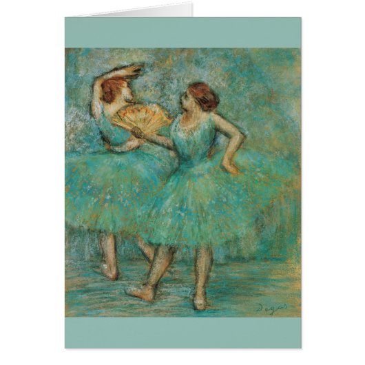 Twee dansers Edgar Degas (Voorkant)
