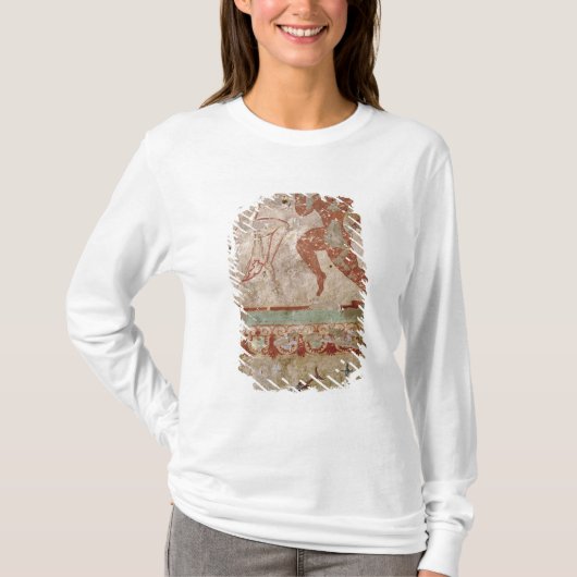 Twee dansers en dolfijnen t-shirt (Voorkant)