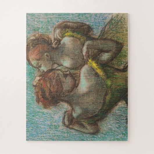 Twee dansers, Halve lengte, Degas Art Legpuzzel (Verticaal)