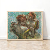 Twee dansers, Halve lengte, Degas Art Poster