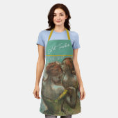 Twee dansers, Halve lengte, Degas Art Schort (Gedragen)