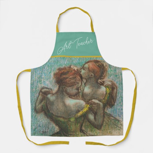 Twee dansers, Halve lengte, Degas Art Schort (Voorkant)