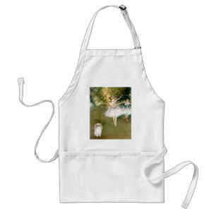 Twee dansers - Japanese Chin (L1) Standaard Schort