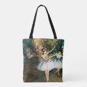 Twee dansers op een podium door Degas Tote Bag (Achterkant)