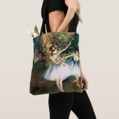 Twee dansers op een podium door Degas Tote Bag (Dichtbij)