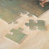 Twee dansers op een podium van Edgar Degas, kunst Legpuzzel (Zijkant)