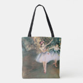 Twee dansers op een podium van Edgar Degas,  kunst Tote Bag (Achterkant)