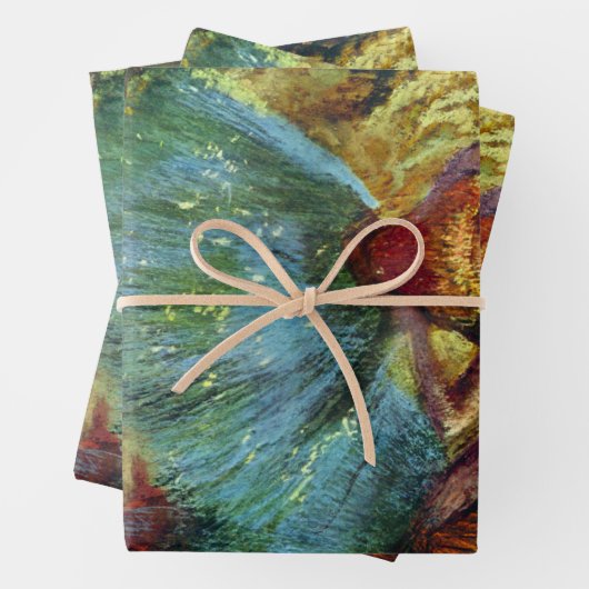 Twee dansers van Edgar Degas, balletkunst Inpakpapier Vel (In situ)