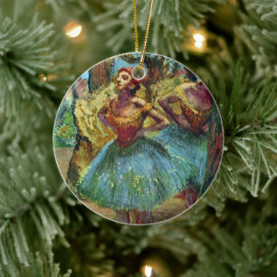 Twee dansers van Edgar Degas,  balletkunst Keramisch Ornament
