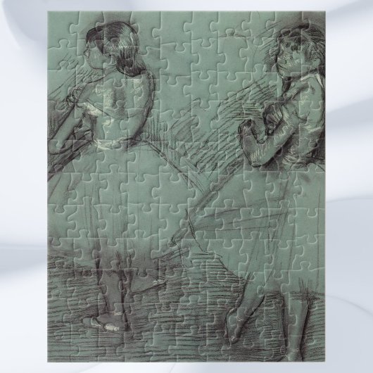 Twee dansers van Edgar Degas,  balletkunst Legpuzzel