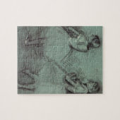 Twee dansers van Edgar Degas,  balletkunst Legpuzzel (Horizontaal)