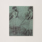 Twee dansers van Edgar Degas,  balletkunst Legpuzzel (Verticaal)