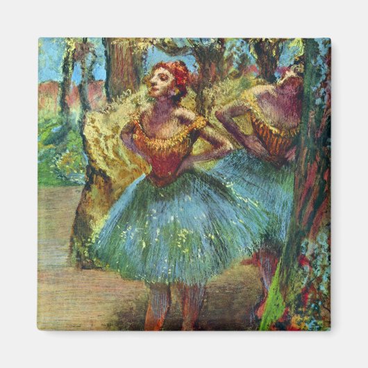 Twee dansers van Edgar Degas,  balletkunst Magneet (Voorkant)